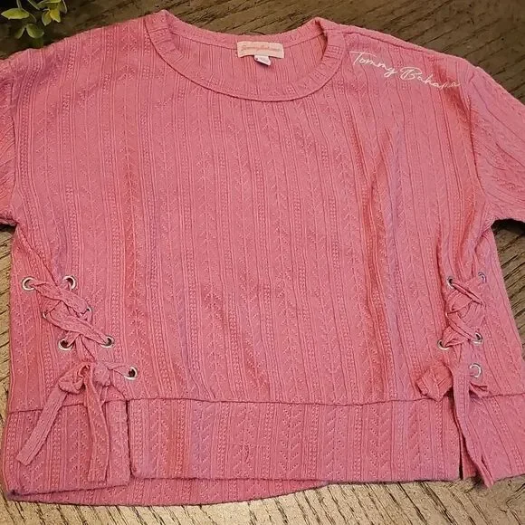 Pink Long Sleeve Top and Pants Set Size 6X Tommy Bahama - Picture 2 of 12